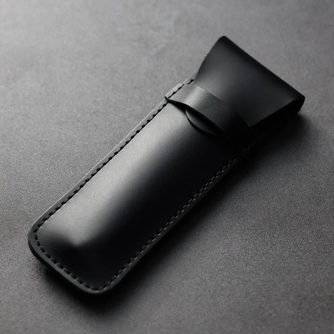 佐治武士 折疊牛排刀 R2粉末鋼 黑染大馬士革