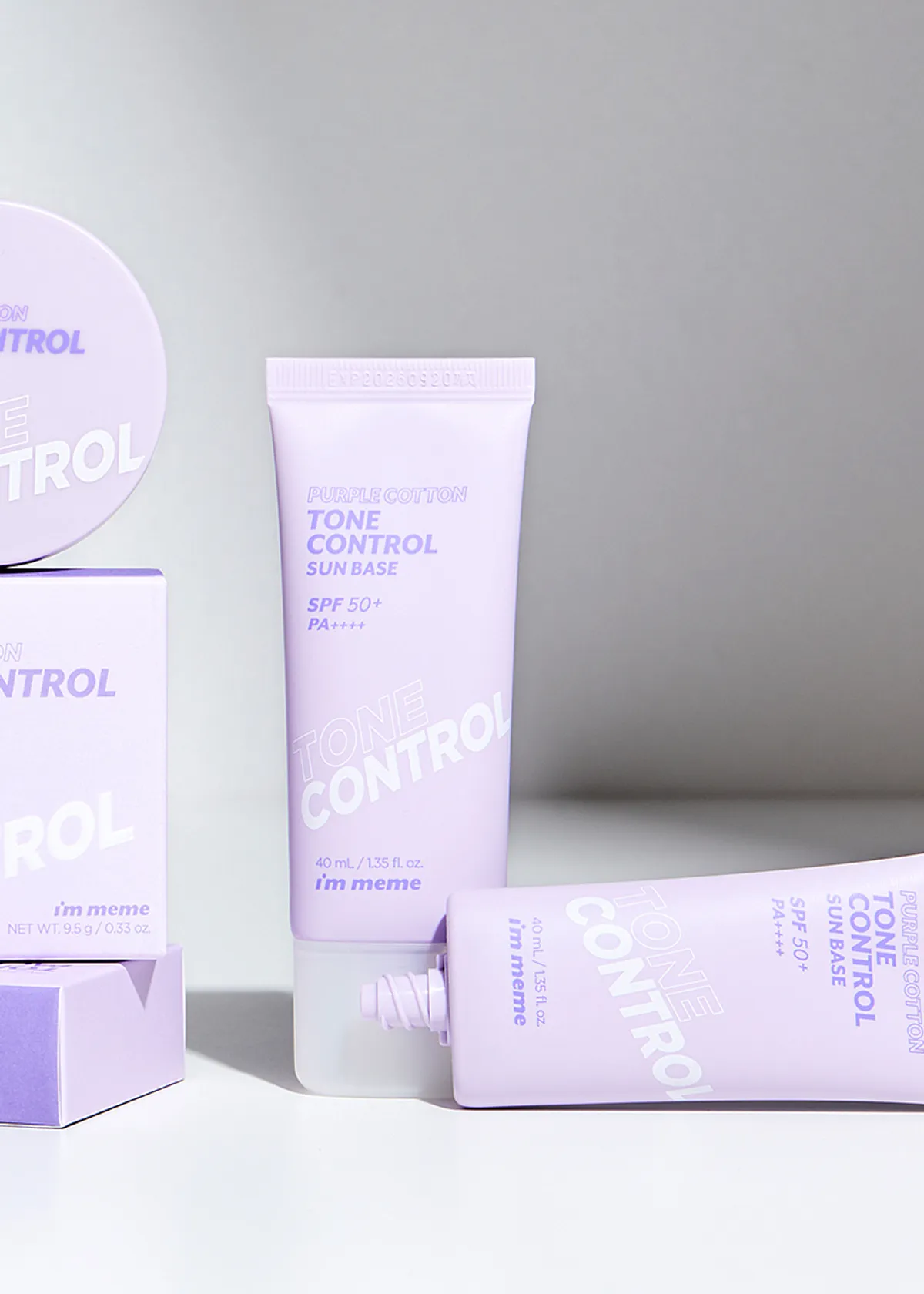 I’M MEME 我愛棉花糖去黃紫防曬隔離乳 40ml