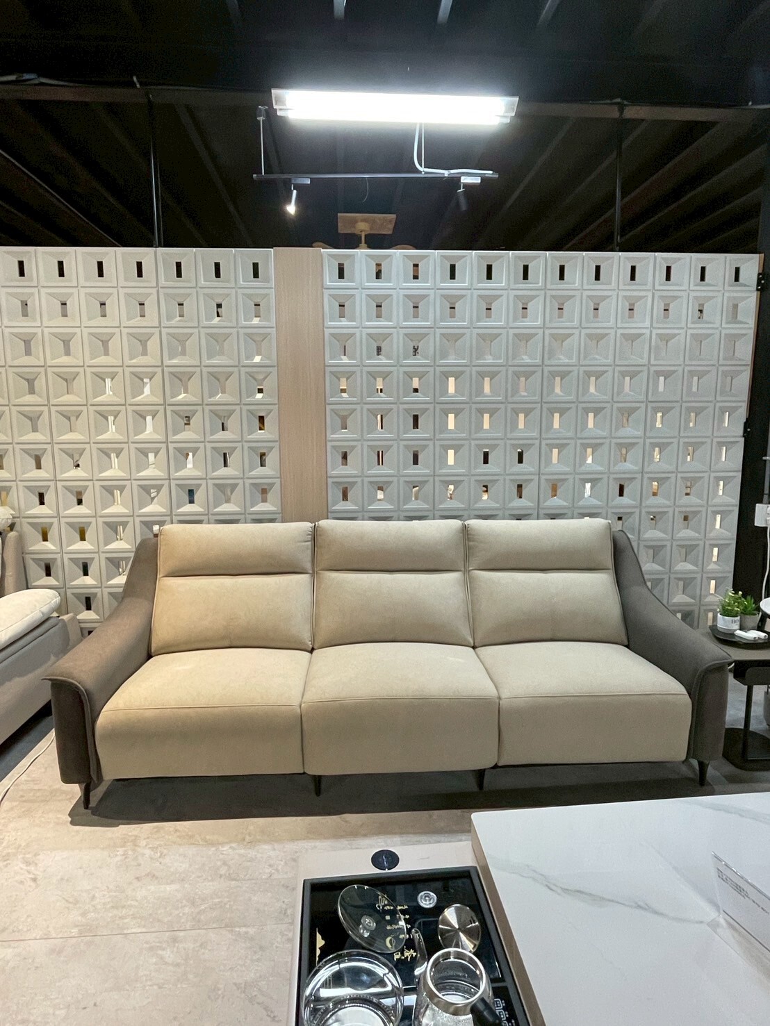 【卡農】高背電動沙發