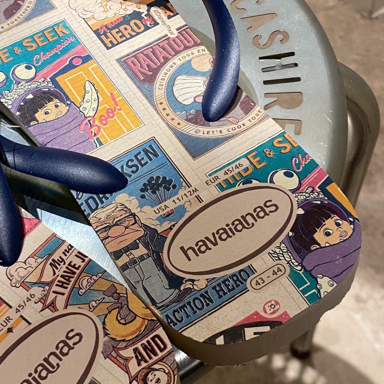 Havaianas 哈瓦仕 拖鞋 男女鞋  皮克斯家族 米白 4148941-8009U