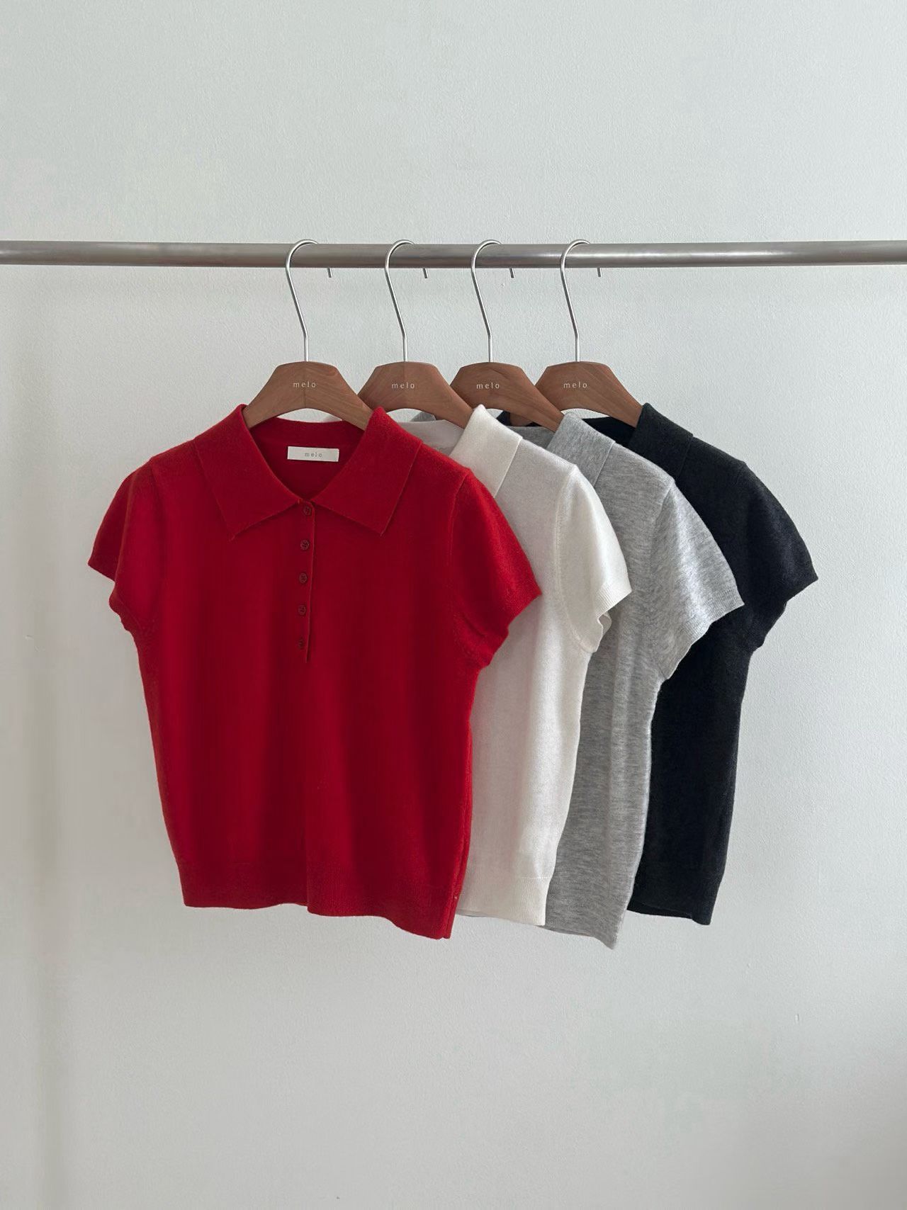 ML6042 小飛袖Polo上衣