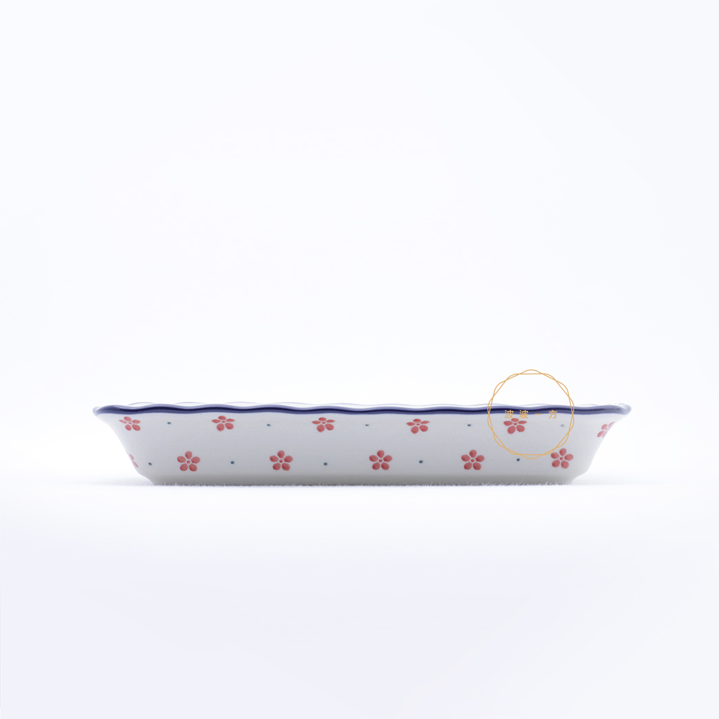 長方盤-23/12.5cm-春之燦綻