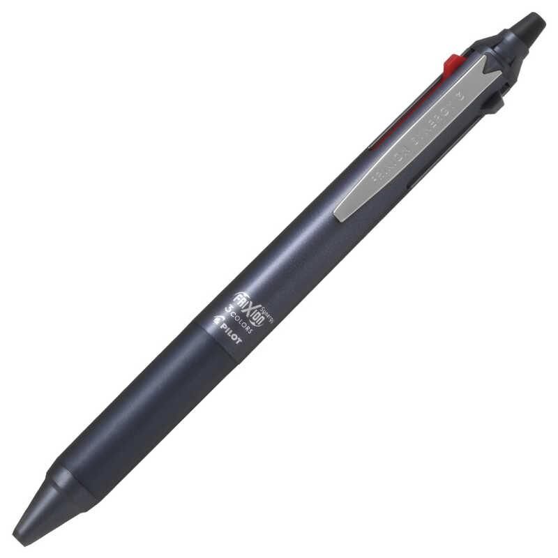 『2026文房具大賞 機能賞』限量版 FriXion Synergy 3 三色魔擦筆 0.4mm 海軍藍