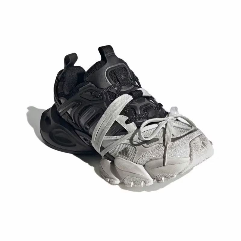 Adidas XLG Runner Deluxe 黑白撞色 機甲鞋 愛迪達 JR0861