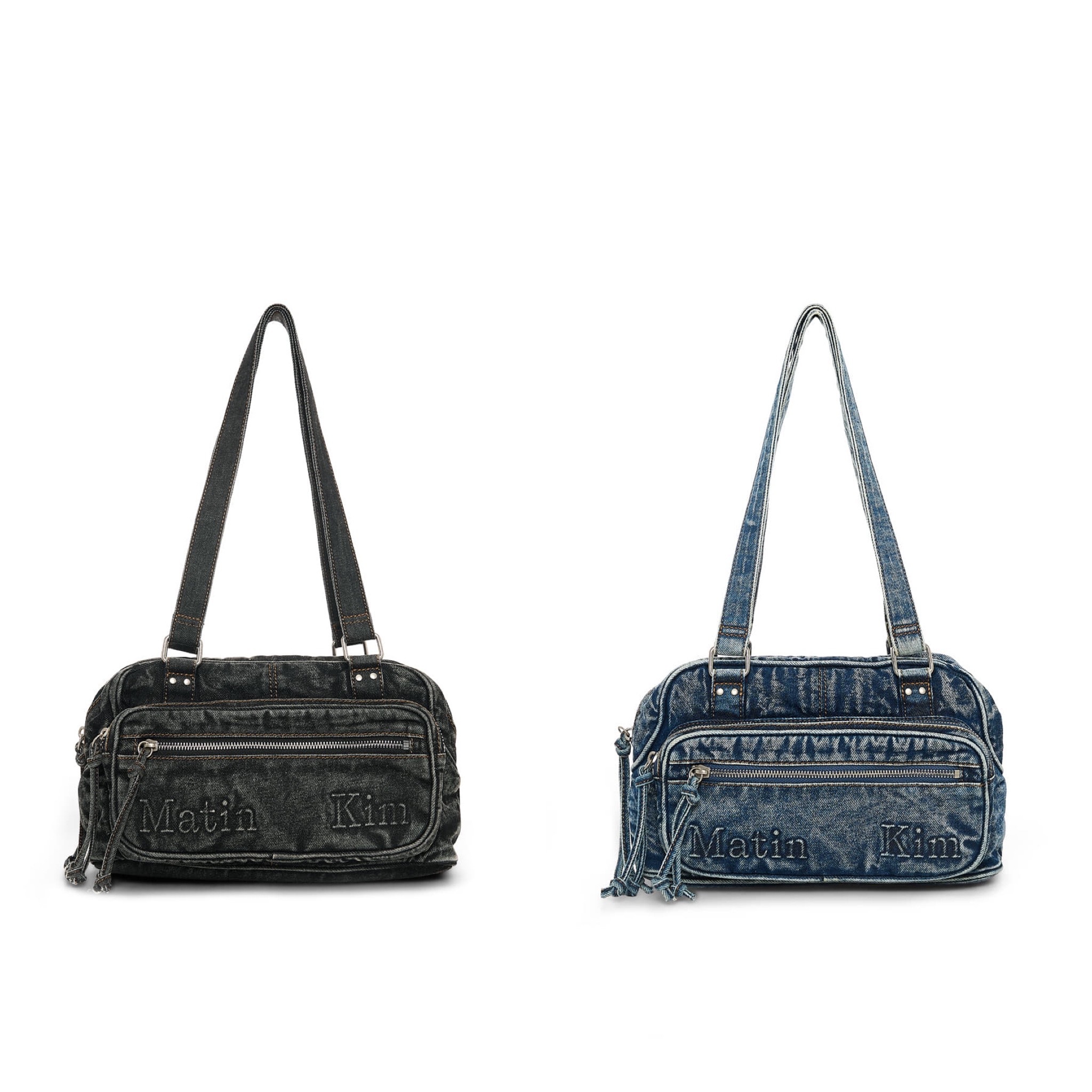 【新品限時優惠預訂】MATIN KIM MATIN DUST DENIM ONE POCKET SHOULDER BAG（2色）