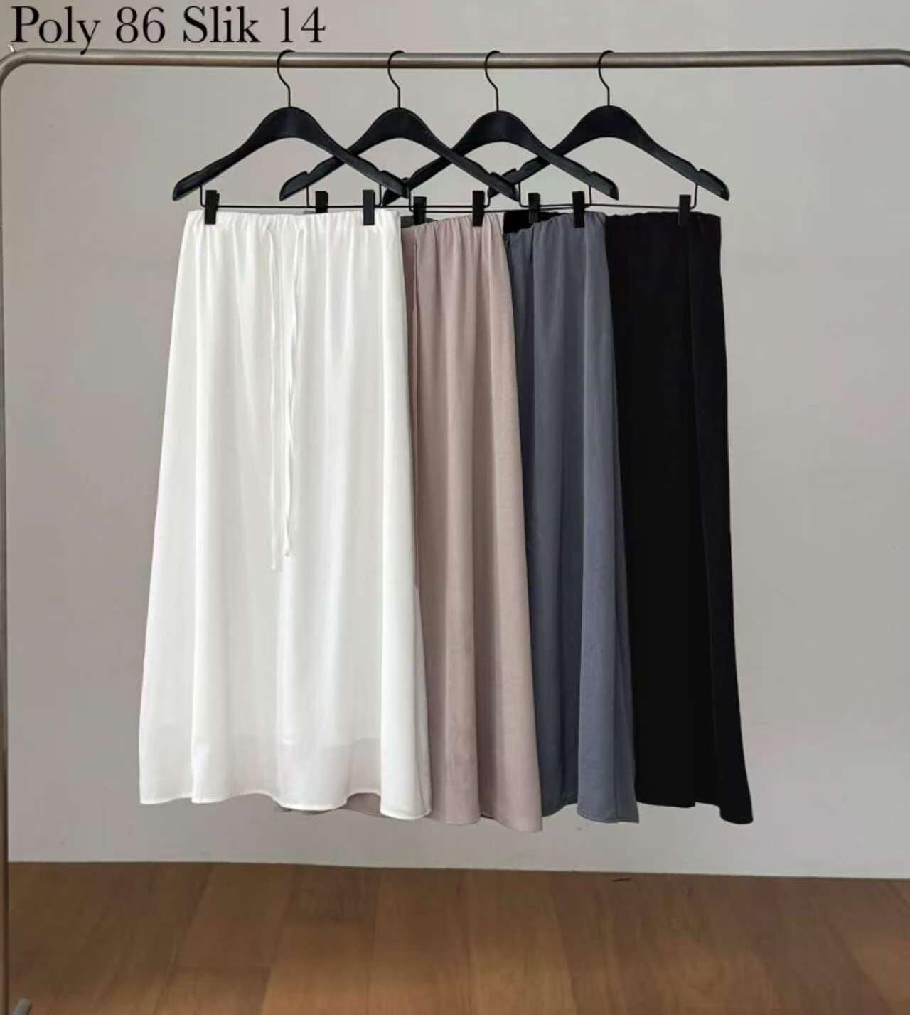 DR6002 全橡筋直筒紗裙