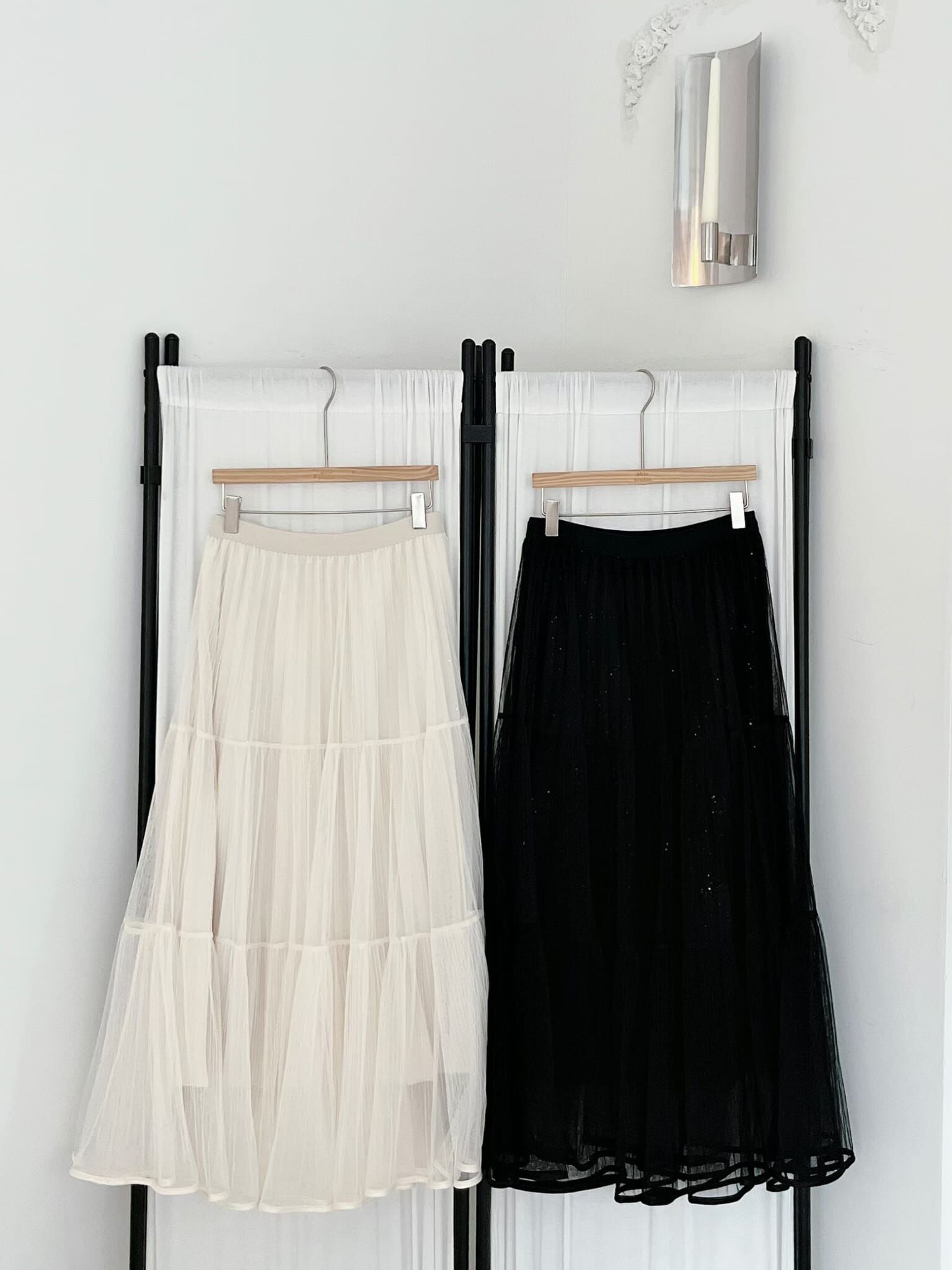 AS6034 多層網紗蛋糕長裙