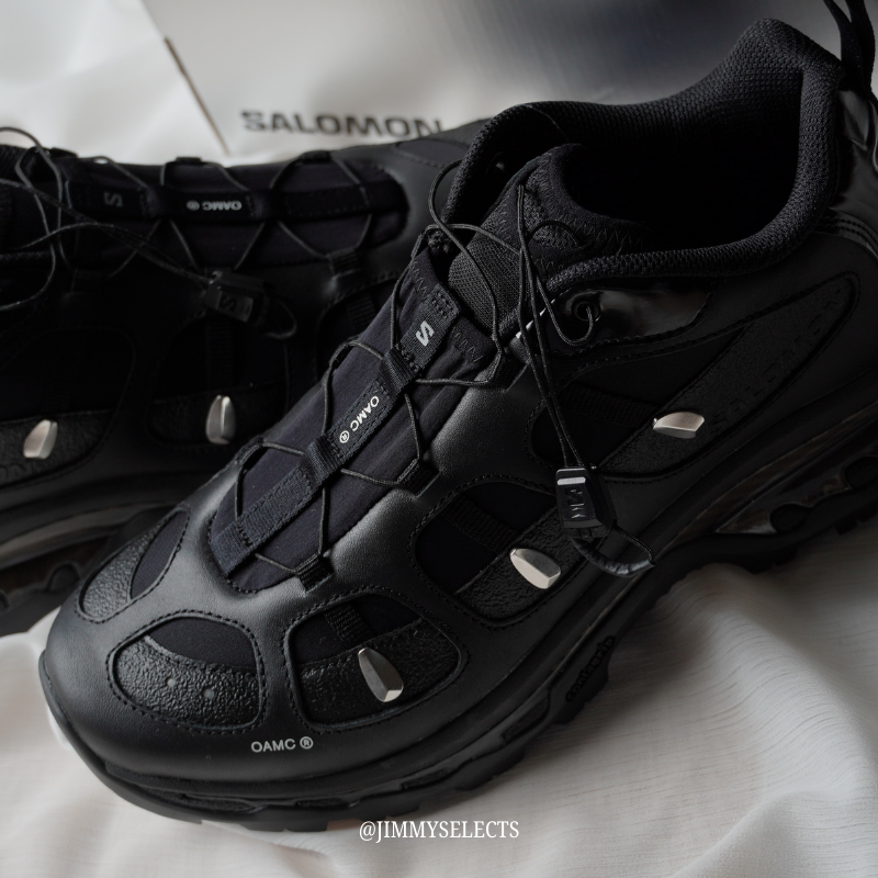 【代購】SALOMON × OAMC XT-Quest 聯名徒步鞋｜耐磨防滑 越野機能登山鞋 舒適包覆 戶外休閒鞋 Jisoo同款 男女同款｜黑色