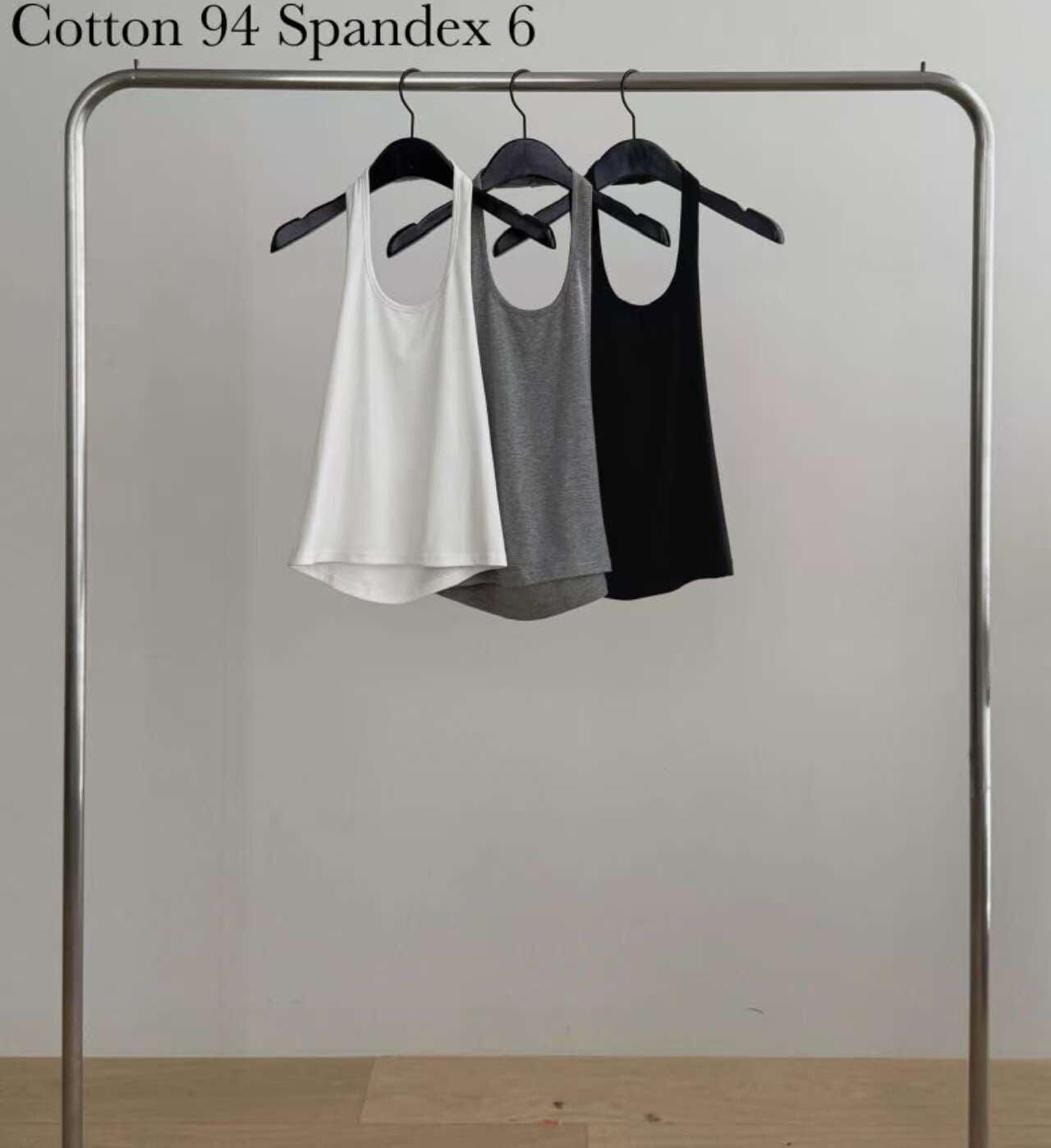 DR6010 棉質掛頸背心