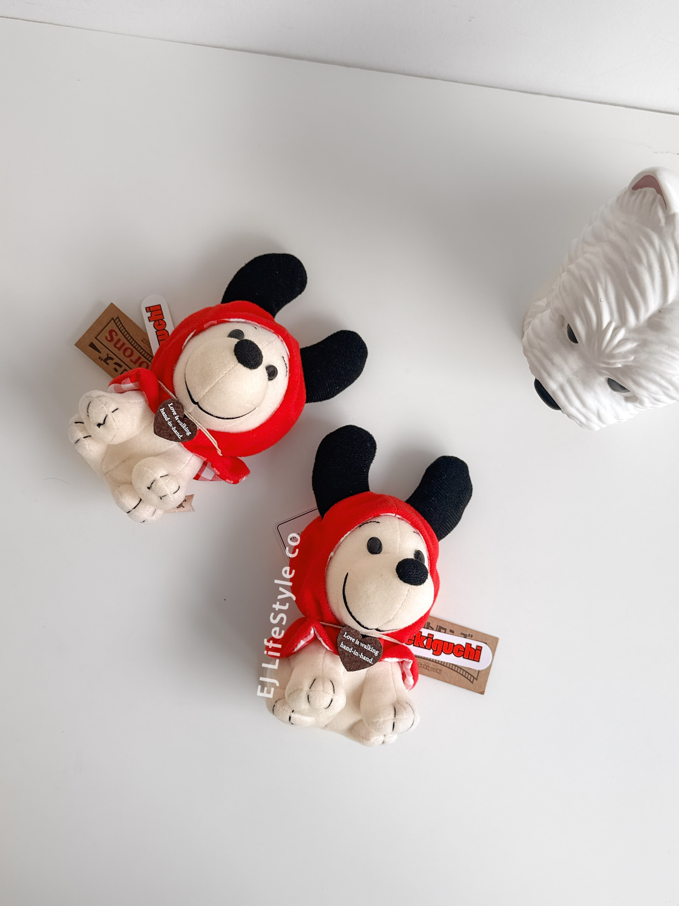 🇯🇵 SNOOPY TOWN 限定 史努比 1950年代 復古紅色斗篷 玩偶 公仔 / 現貨