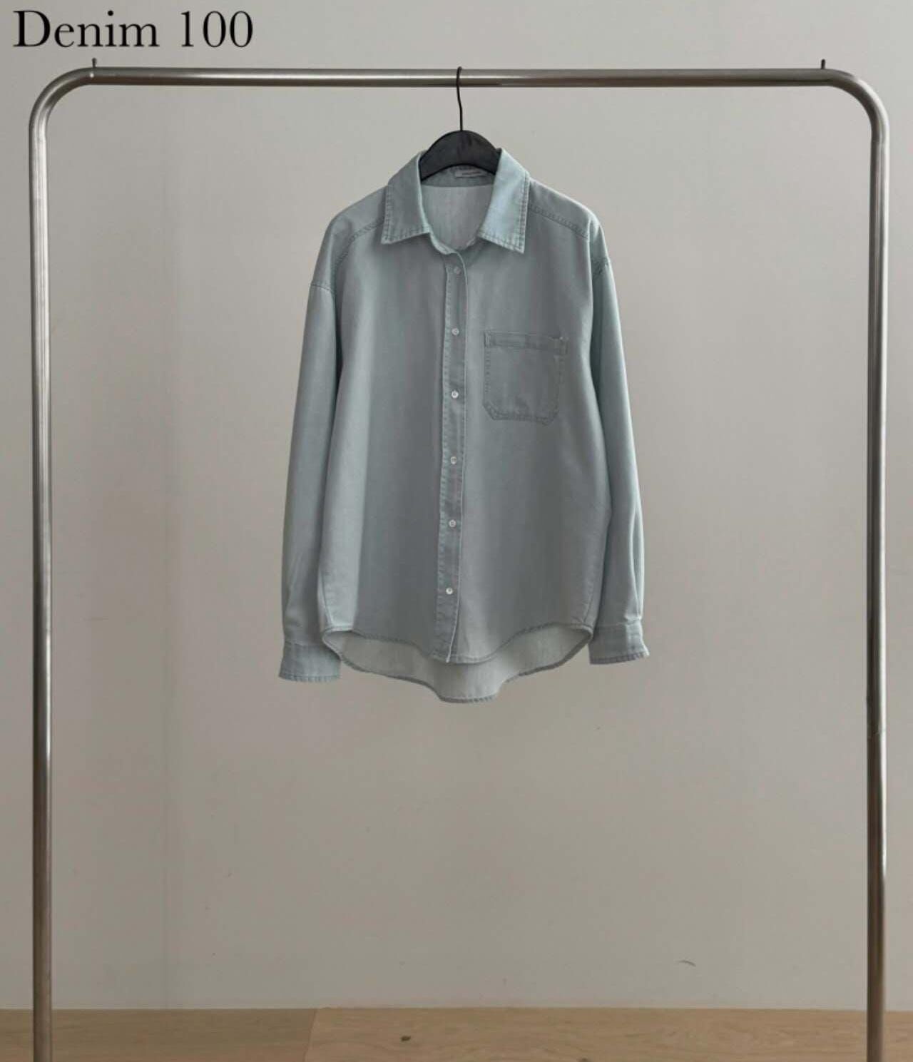 DR6011 寬鬆牛仔恤衫