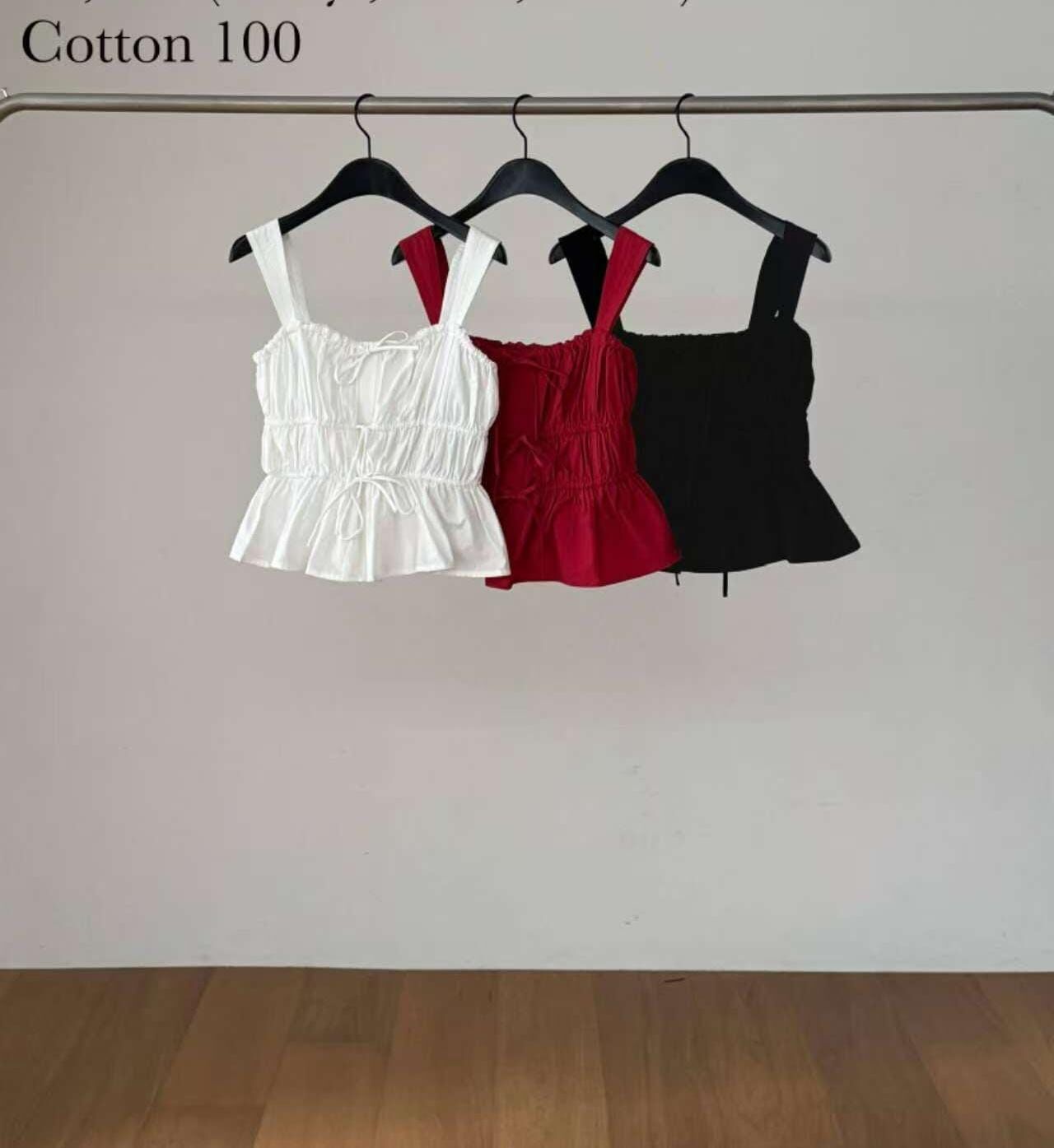 DR6012 束繩娃娃背心