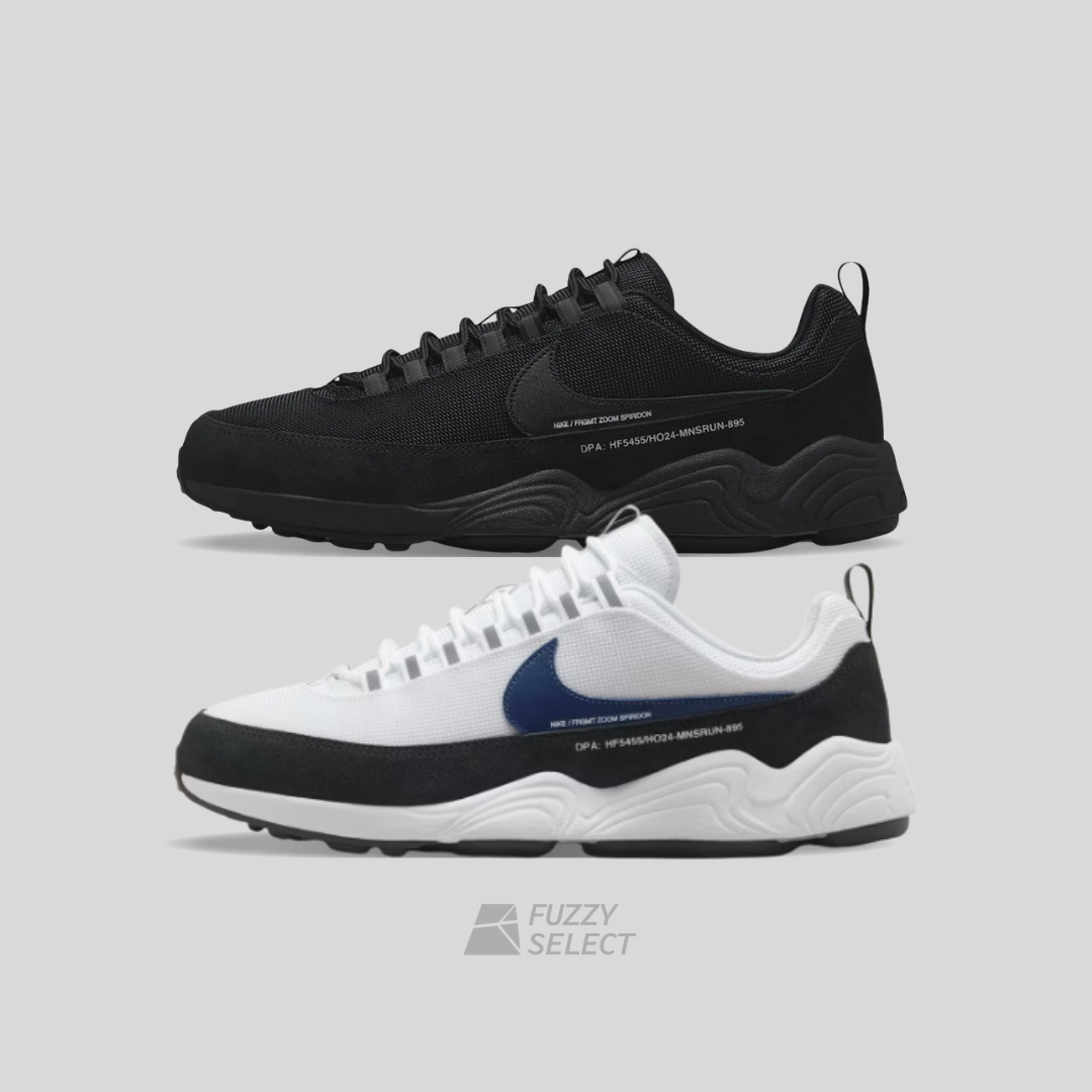 【逢甲 FUZZY】Fragment x Nike Air Zoom Spiridon "Black/White" 黑色 HF5455-001 白色 HF5455-100