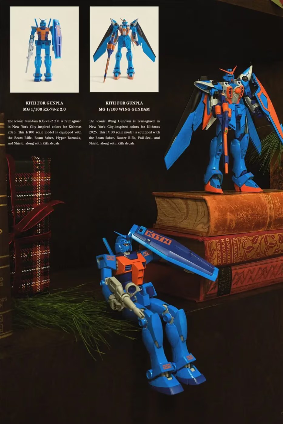 KITH x GUNPLA 鋼彈模型 MG 1/100