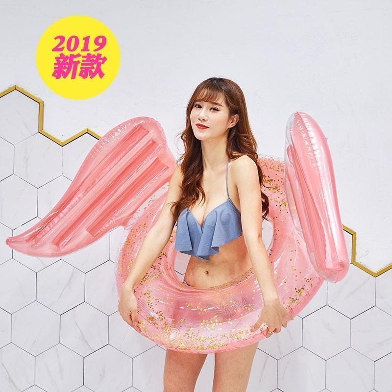 大号 90cm 天使翅膀 游泳圈