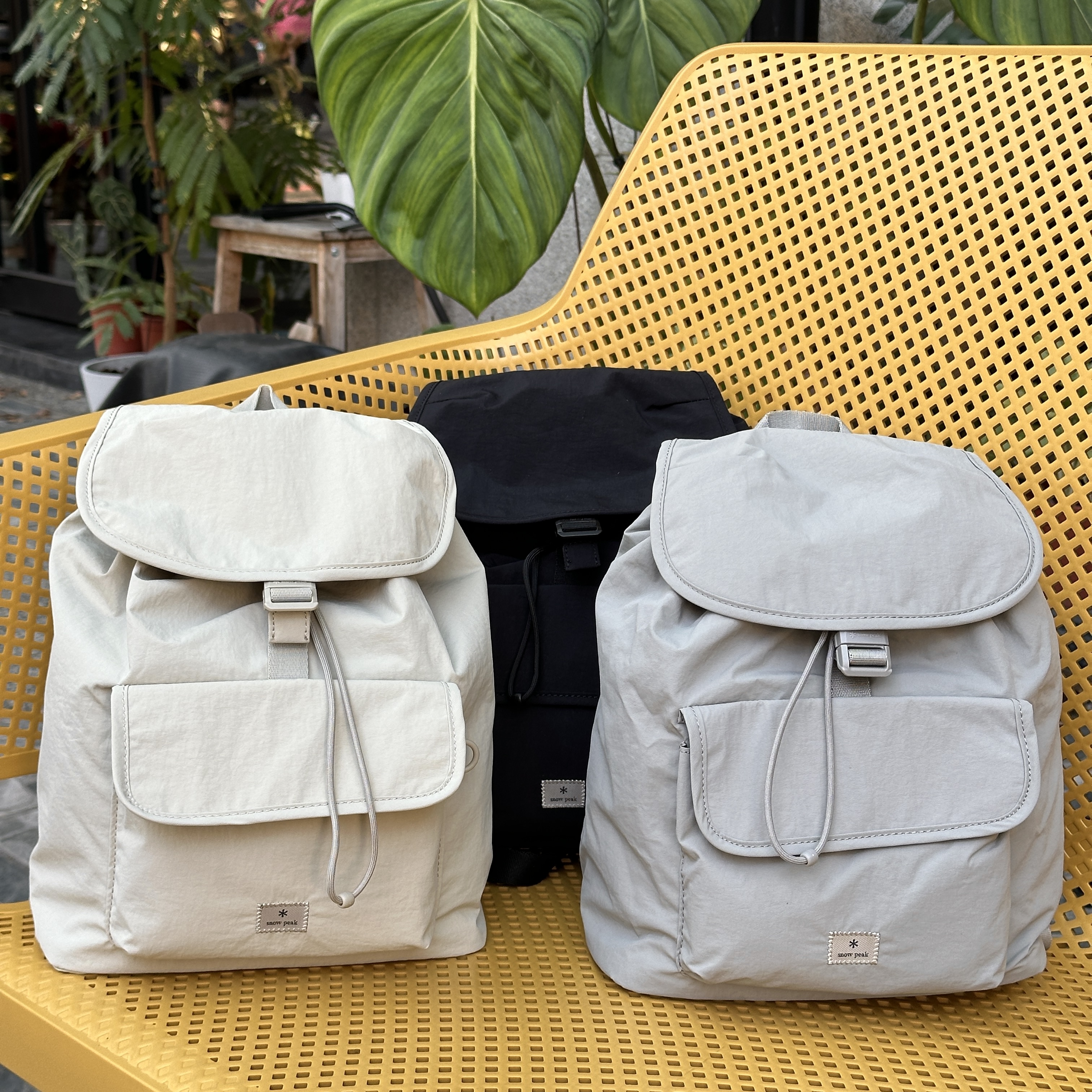 【現貨】snow peak Cample Mini Backpack 9L 26年新款 束口袋單肩包 後背包 9升 S26ZWCBP13