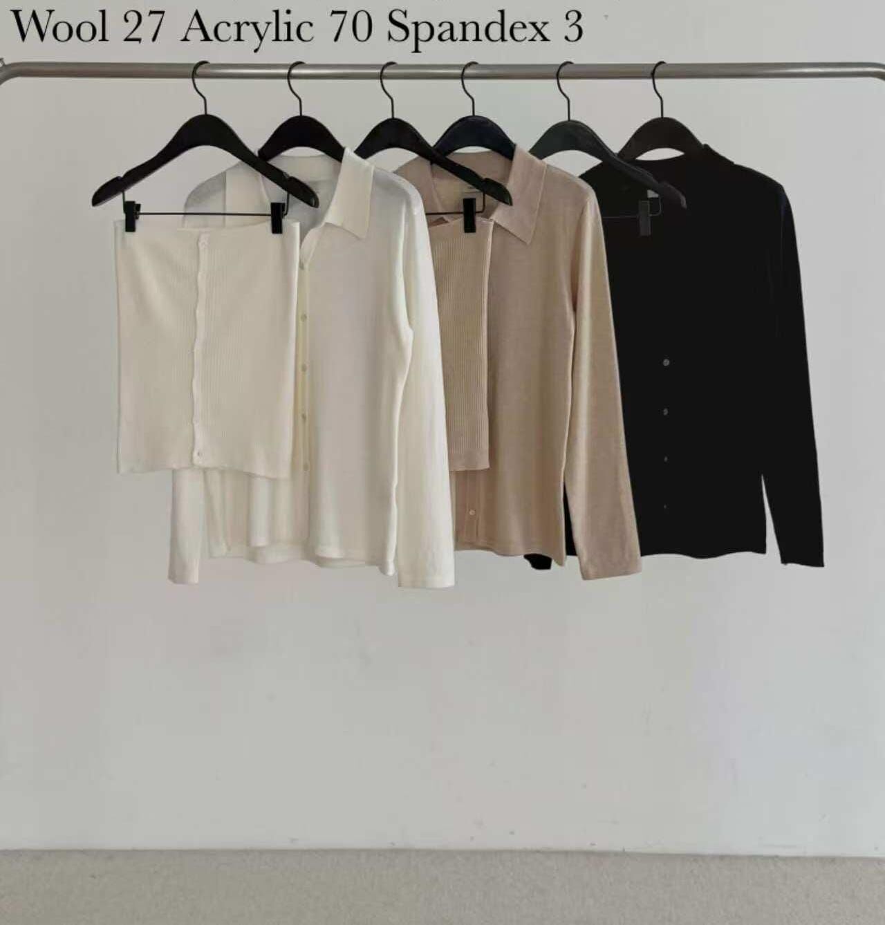 DR6024 坑紋兩件式套裝