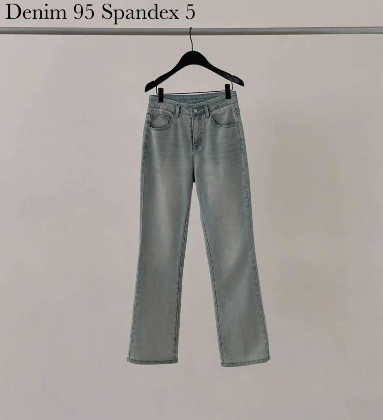 DR6031 微彈性牛仔直筒褲 (S/M/L)