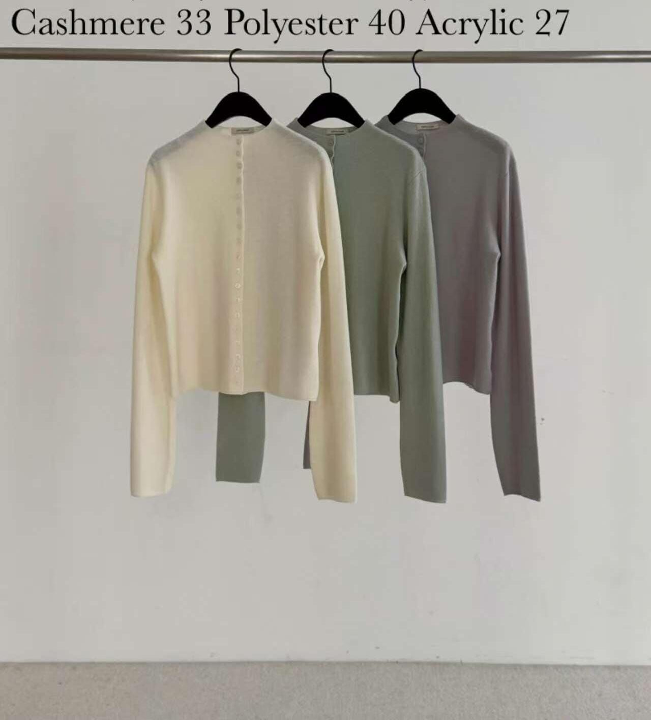 DR6039 排扣小立領外套