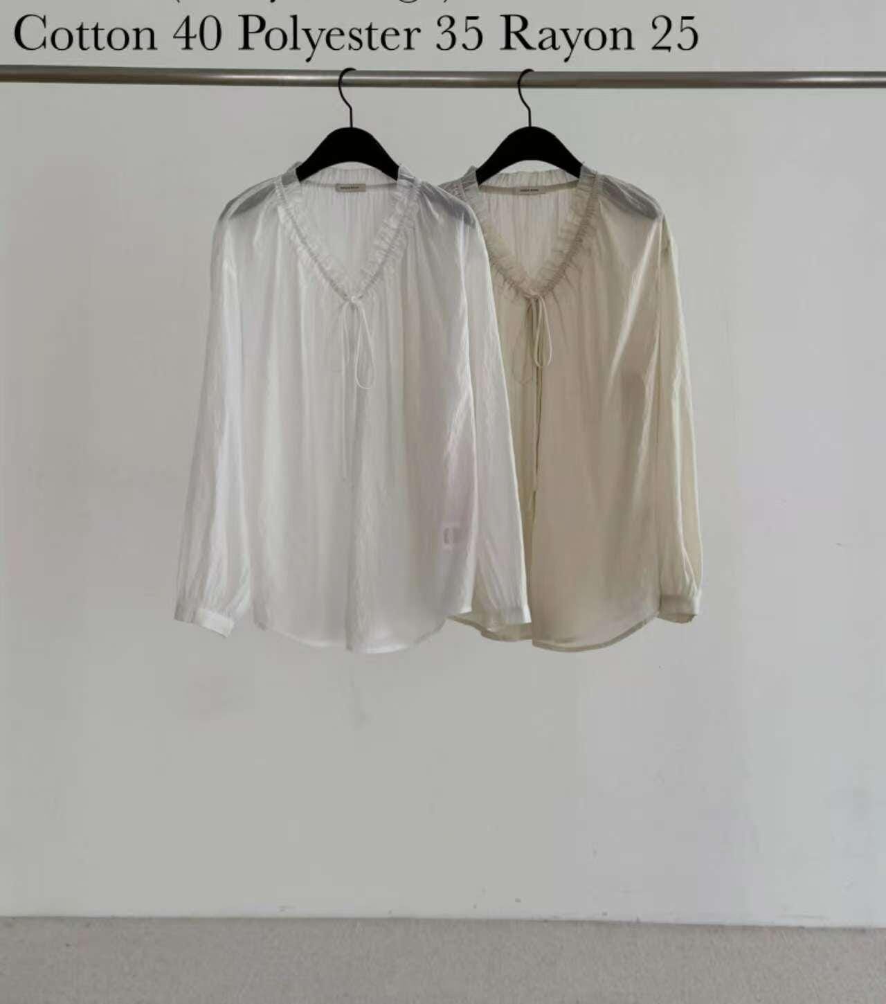 DR6041 慵懶綁帶上衣