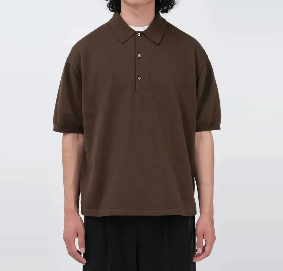 A.PRESSE 2026 COTTON KNIT S/S POLO SHIRTS (26SAP-03-02) - PRE ORDER ITEM (預訂中)