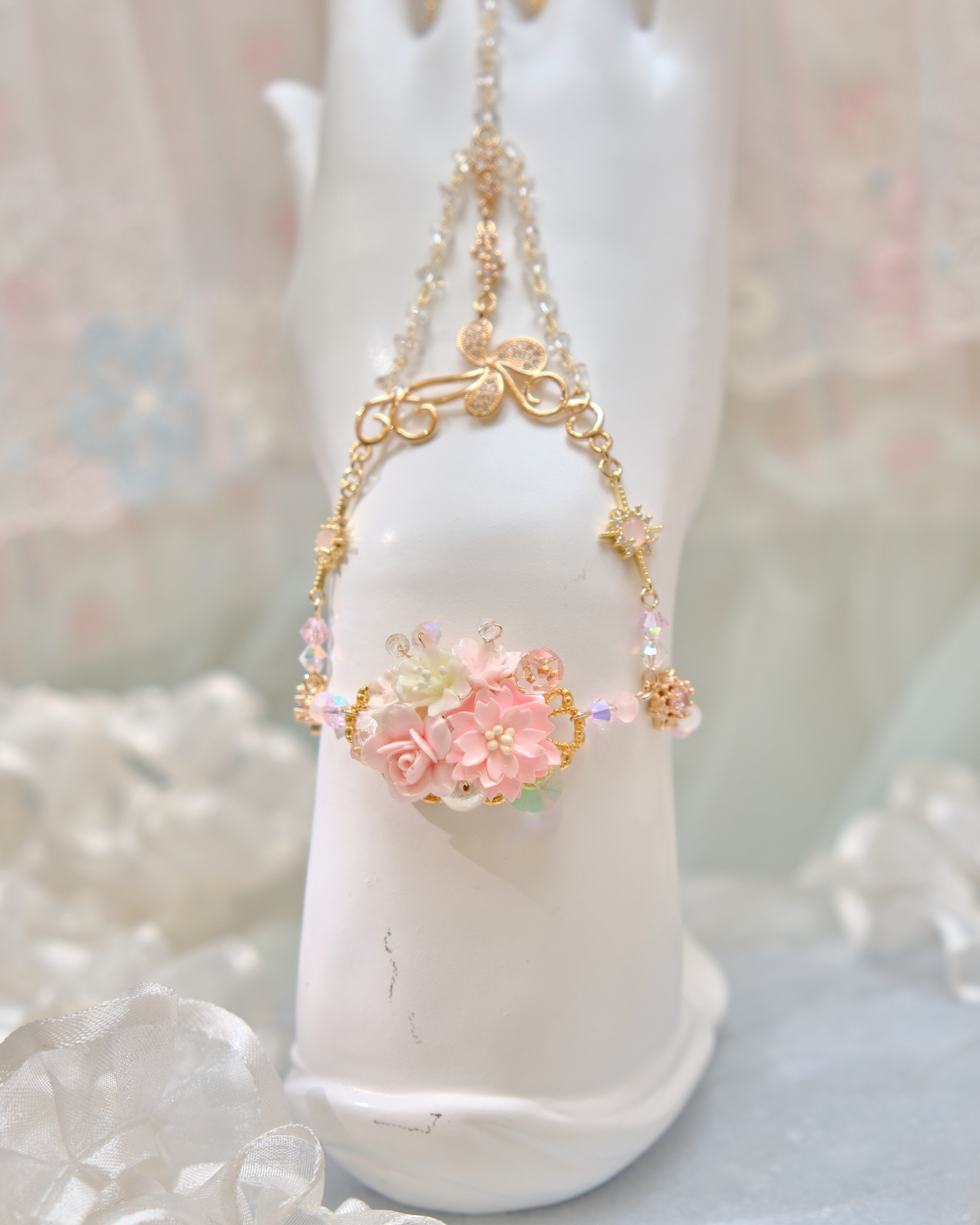 13463 Enchanted Branch Heart S925 Slave Bracelet