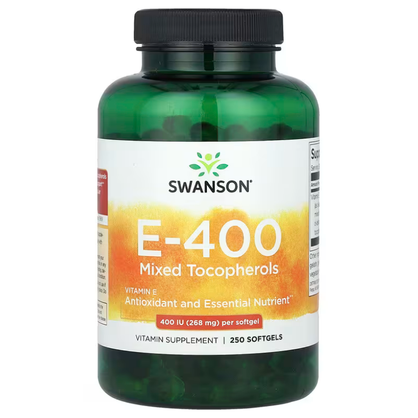 【Swanson】Vitamin E 維他命E 400IU 250顆
