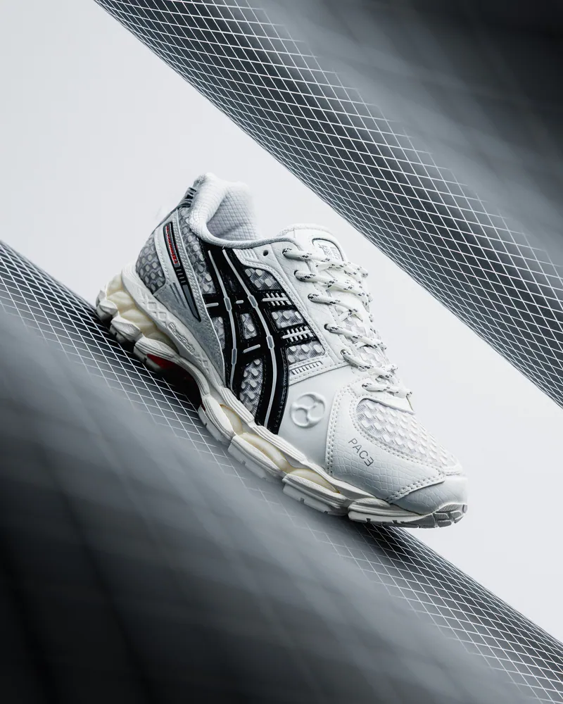 【預購】Pace × ASICS Gel-Kayano 12.1 Silver 白銀聯名跑鞋｜復古科技跑鞋 緩震支撐休閒運動鞋 男女同款｜1203B001-100
