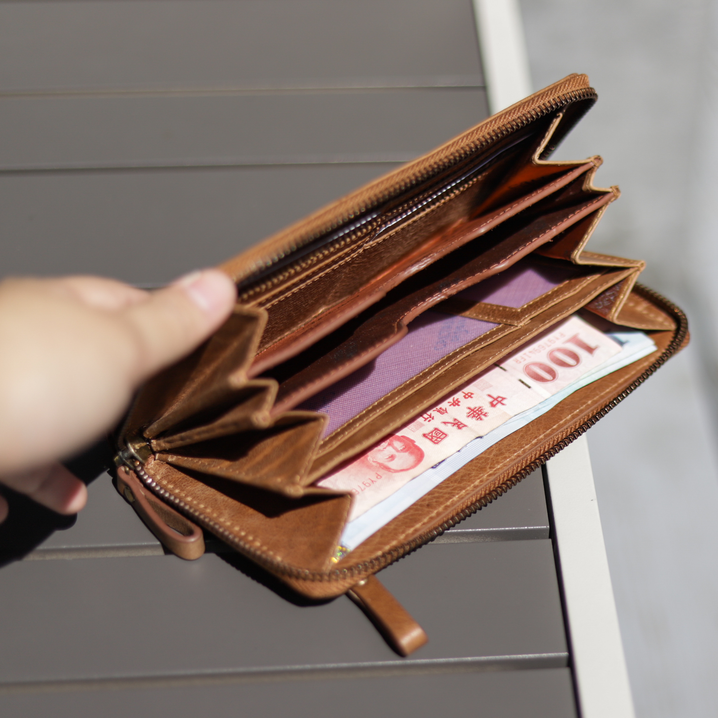 『新品上市』老爺有喜 極致夾層ㄇ型多功能長夾(072987lt)