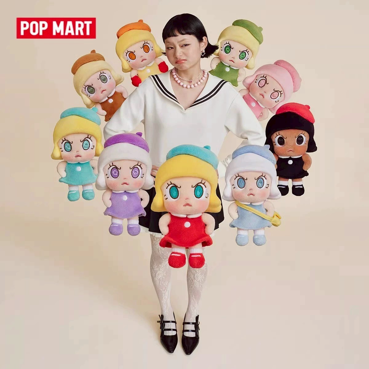 【Luxury】 POP MART Angry Molly 心火怒放毛絨掛件盲盒 泡泡馬特掛件盲盒