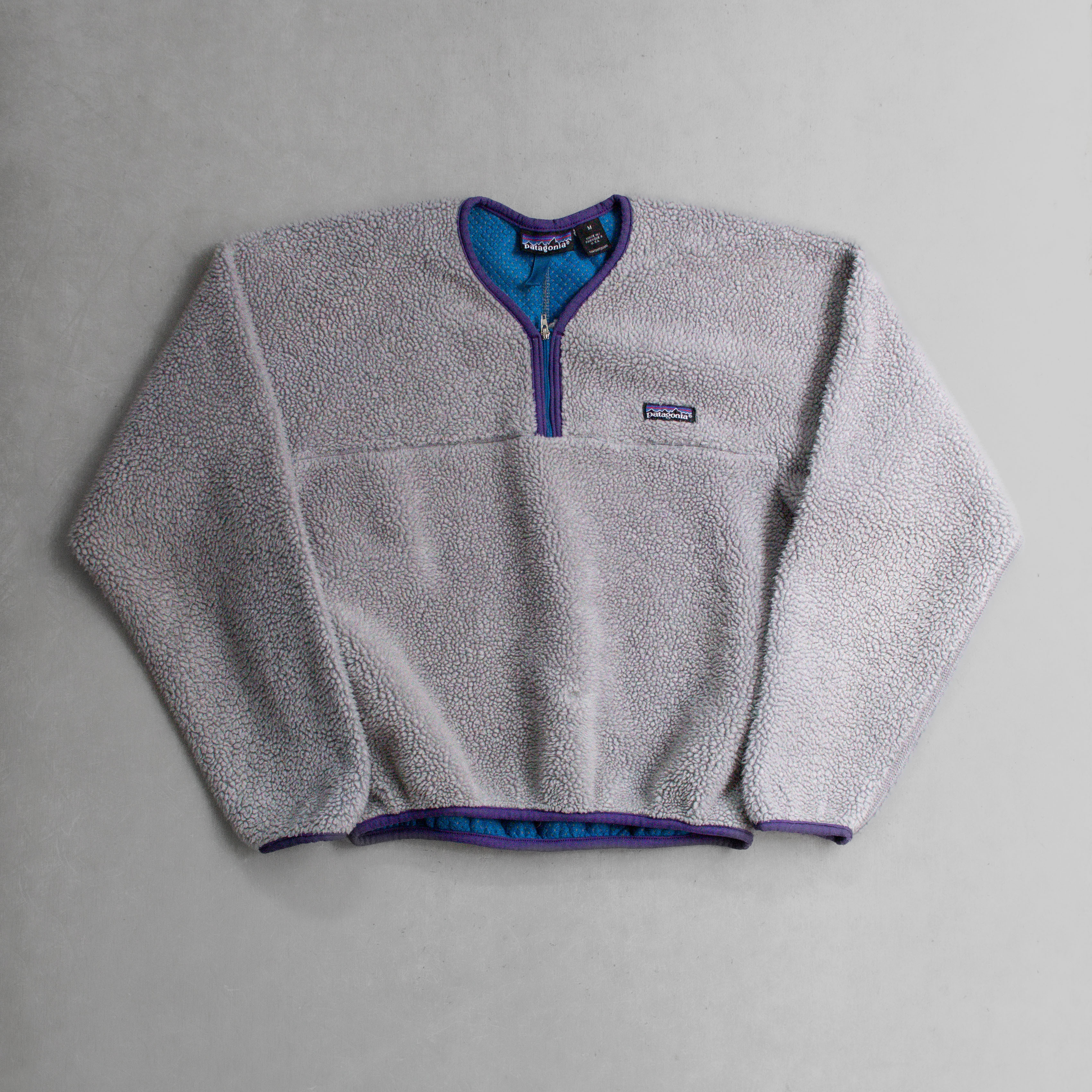 PATAGONIA KAYAK FLEECE PULLOVER 美國製 灰色 刷毛 套頭 上衣