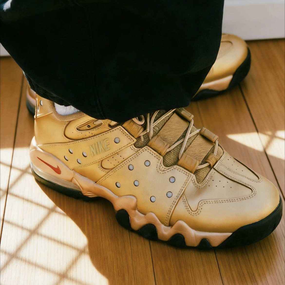 【代購】Nike × Supreme Air Max 2 CB 94 Low Varsity Red 聯名球鞋｜經典氣墊復古籃球鞋 低幫休閒運動鞋 男女同款 白紅