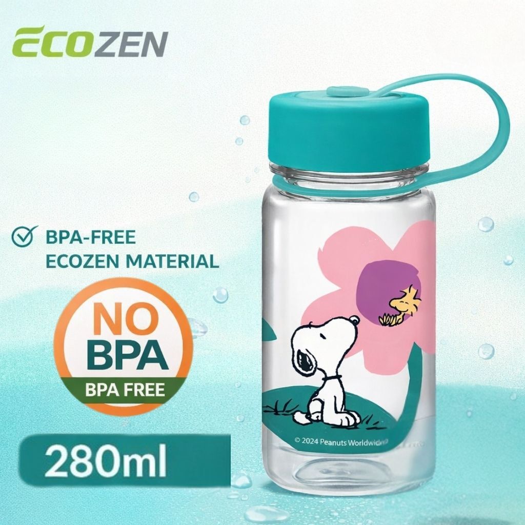 史諾比 |方形便攜式水樽(280ml)