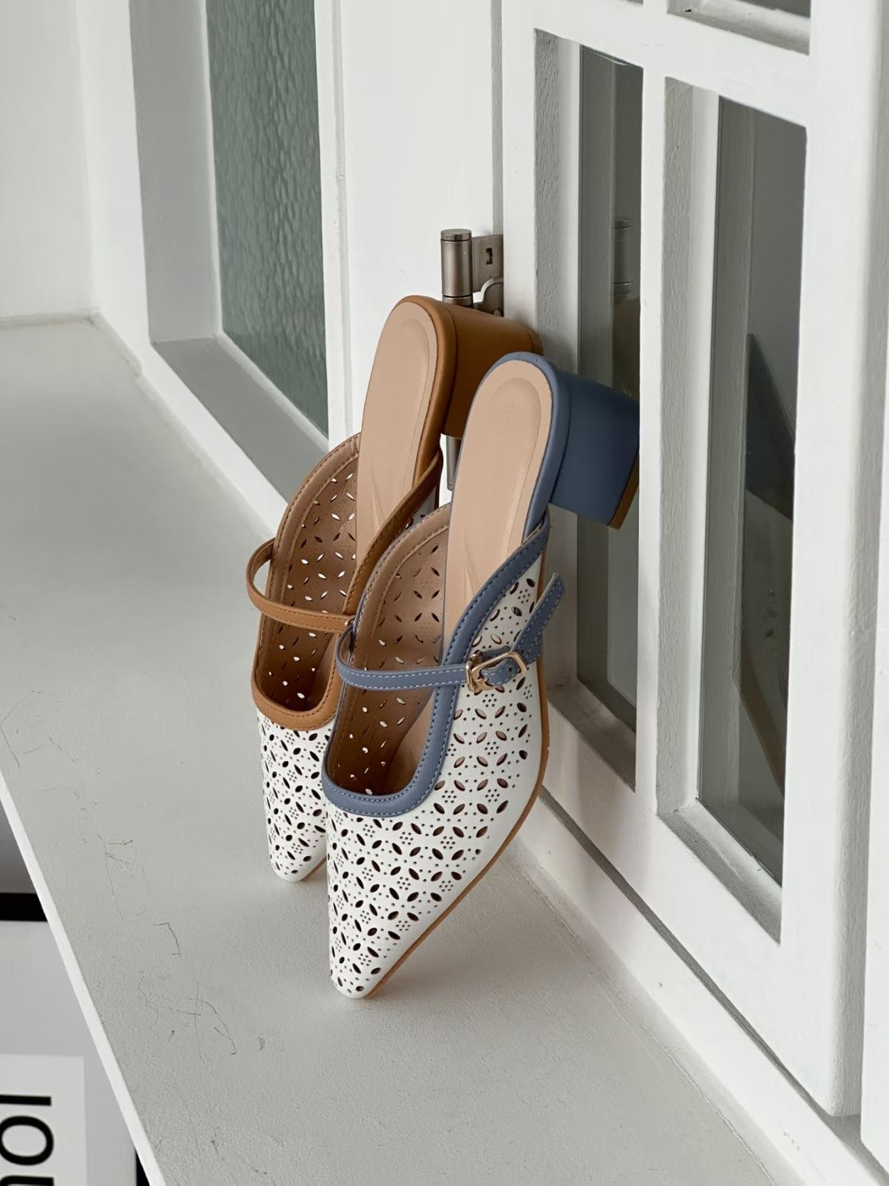 🌟 2026 SS 鏤空透氣尖頭鞋 🌟