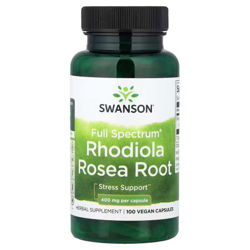 【Swanson】Rhodiola Rosea Root 紅景天 400mg 100顆
