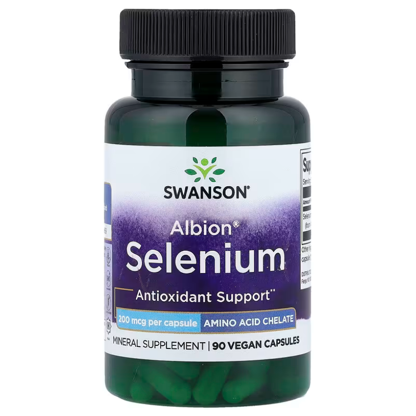 【Swanson】Albion Selenium 專利硒 200mcg 90顆