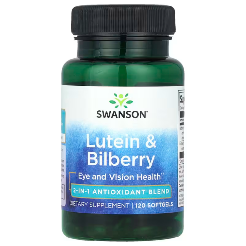 【Swanson】Lutein & Bilberry 葉黃素 山桑子 120顆