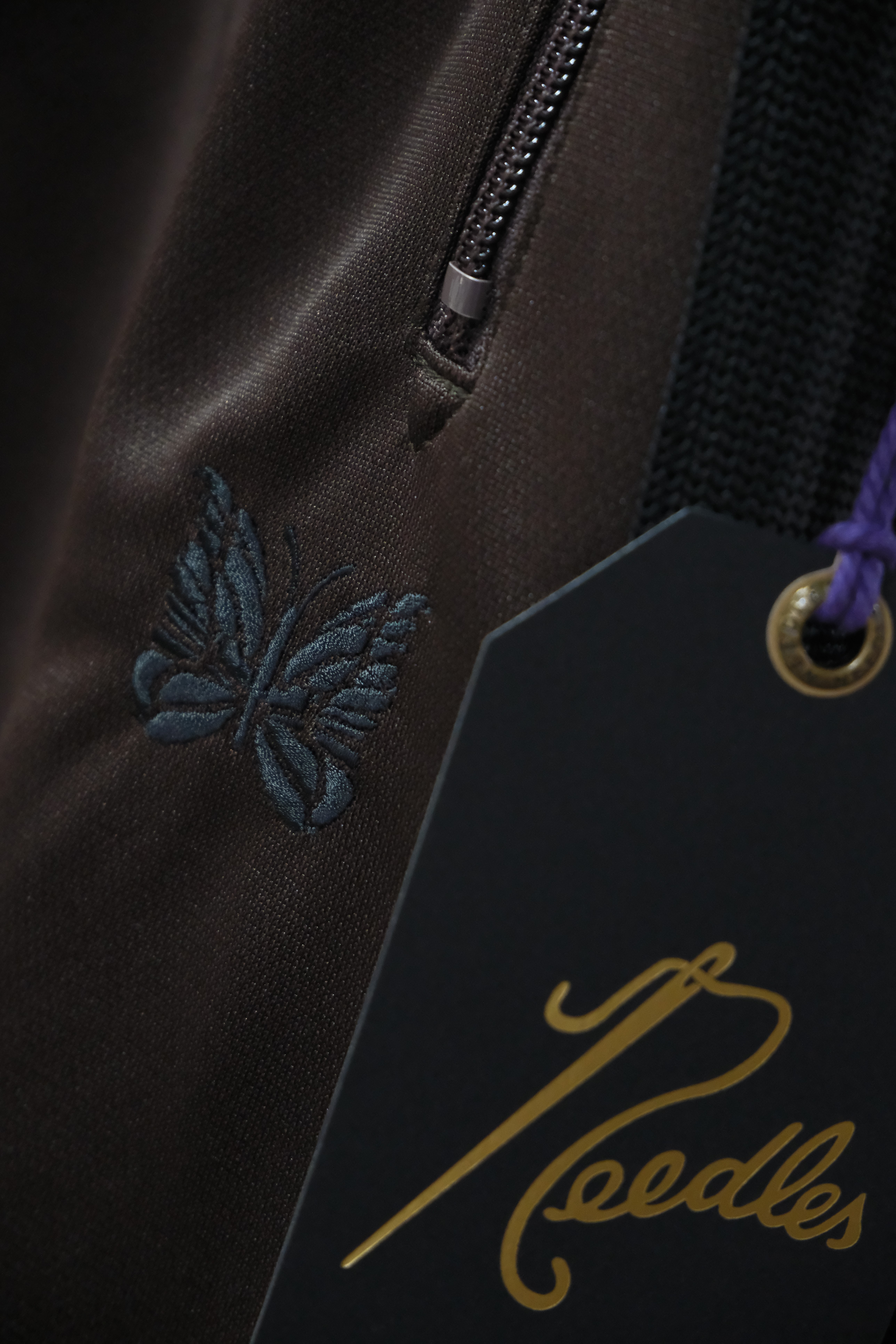 Needles H.D Track Pant 寬管 可可色 長褲 10-43-2024-00138