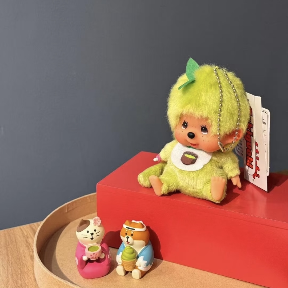 MONCHHICHI 蒙奇奇 抹茶 系列 吊飾