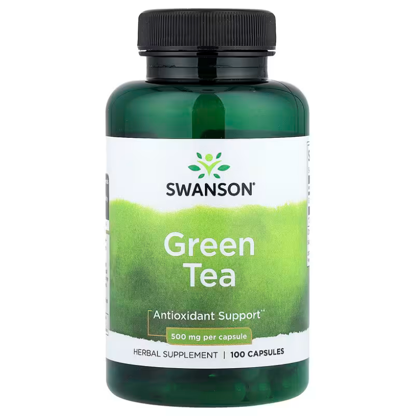 【Swanson】Green Tea 綠茶 500mg 100顆