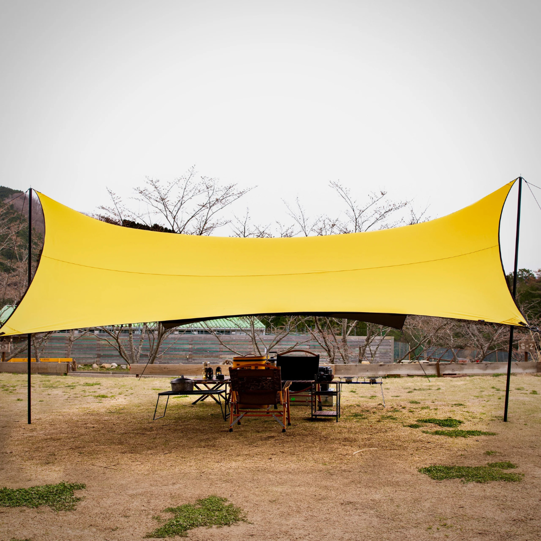 Lavalava Gearclub｜EIGHT x LAVA LAVA GEARCLUB  Mac One 六角天幕(L)｜經典黃