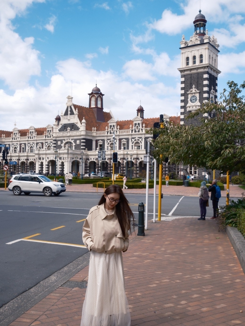 IB933-點點層次裙