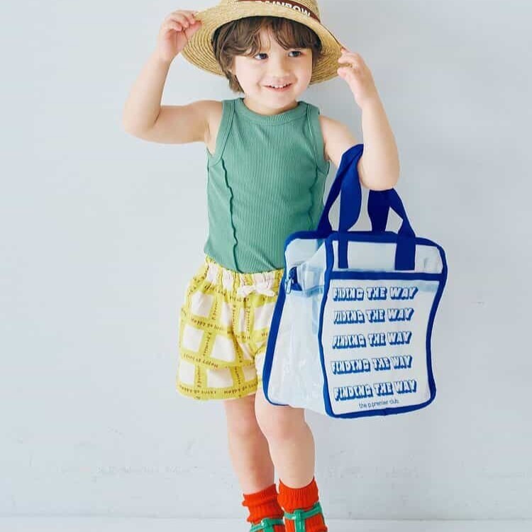 日本 印花游泳防水提包 4色