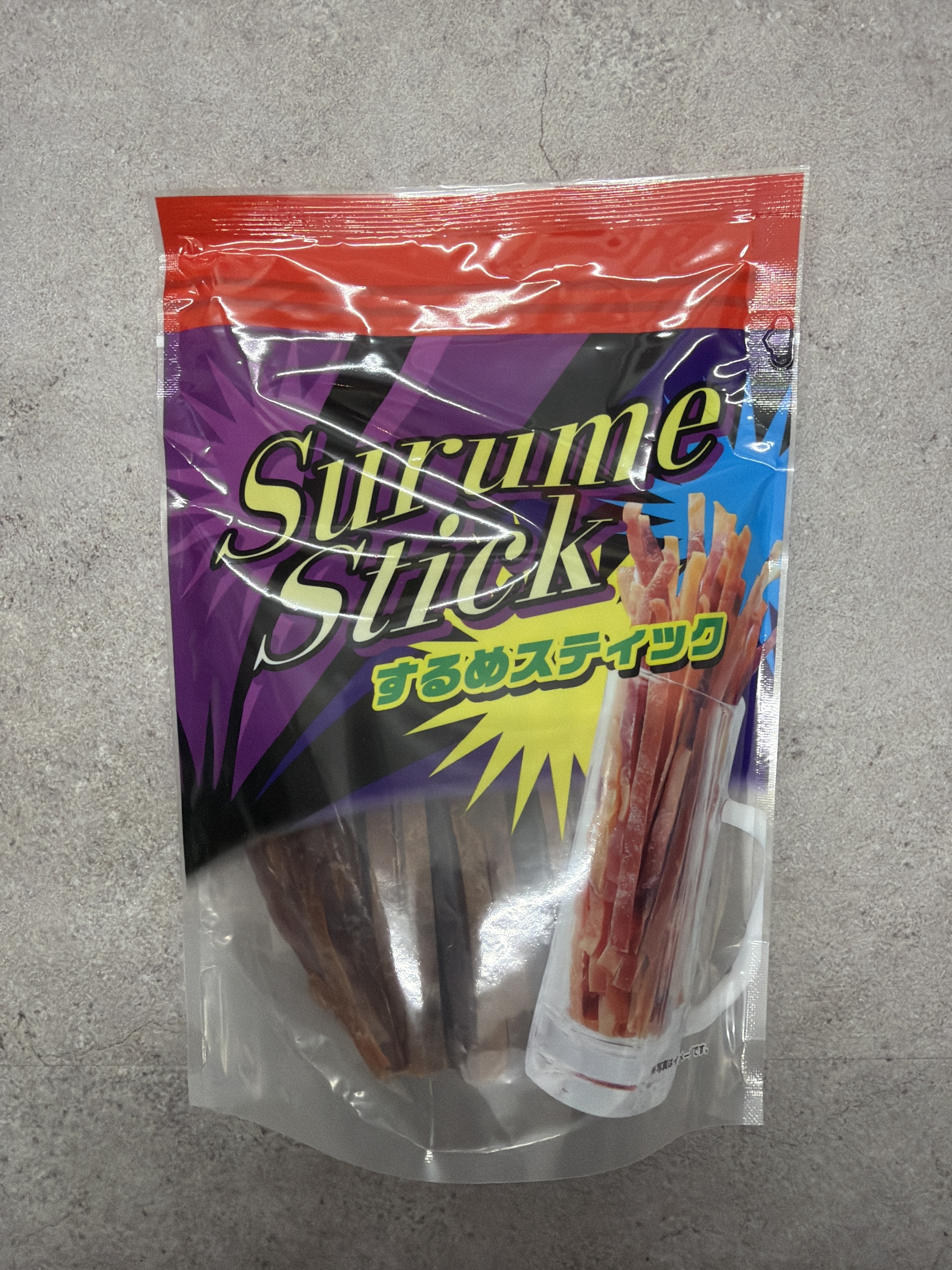 RJ08 Surume Stick 魷魚條 440g **到期日:約2026/06 (4901540419665)