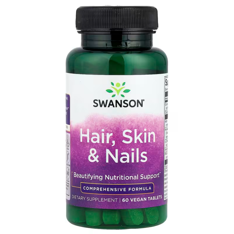 【Swanson】Hair,Skin & Nails 頭髮 皮膚 指甲 60顆
