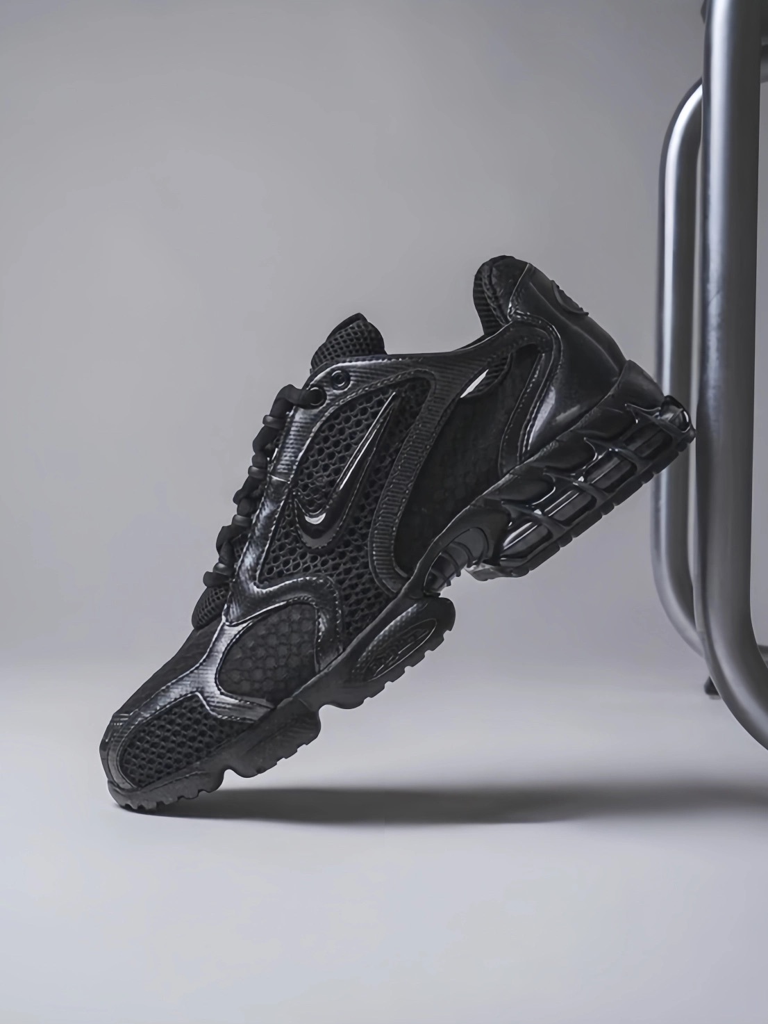 代購-Nike Air Zoom Spiridon Cage 2 跑鞋 黑色 HM8497-010