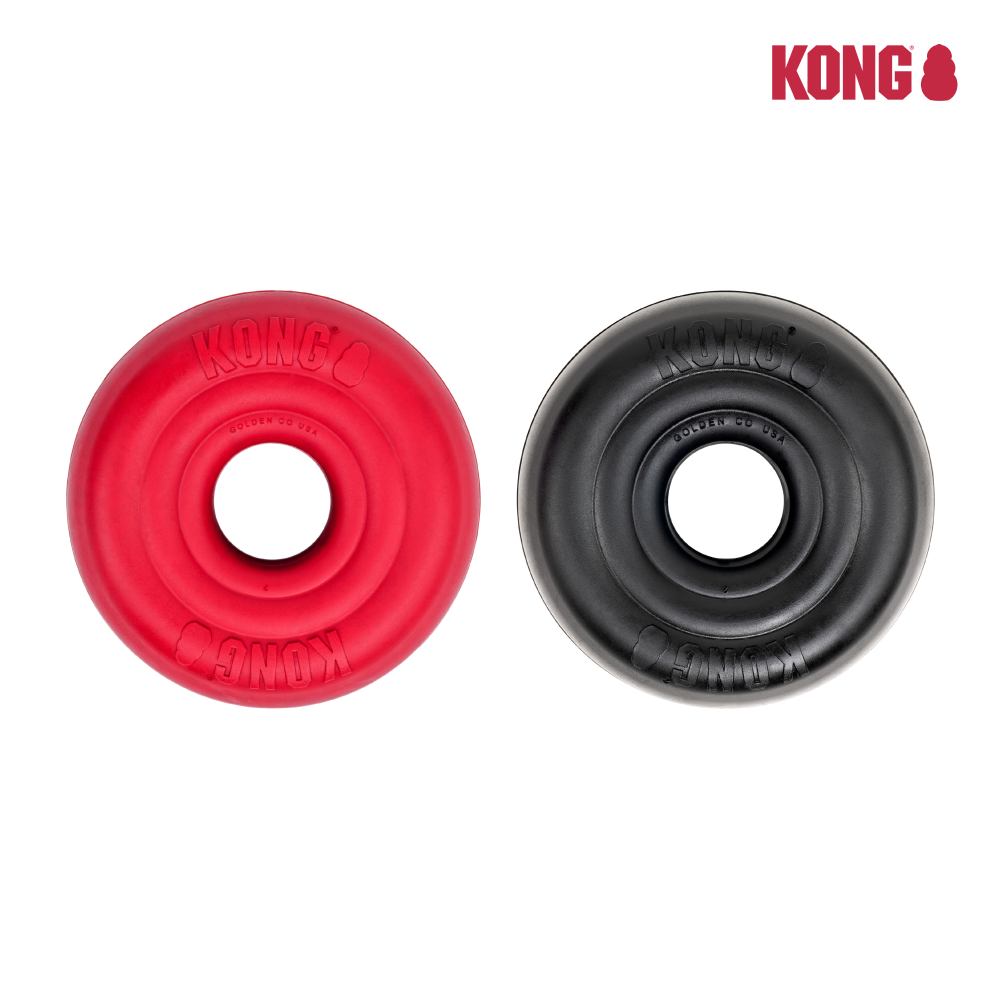 KONG | 經典紅甜甜圈/耐咬黑甜甜圈