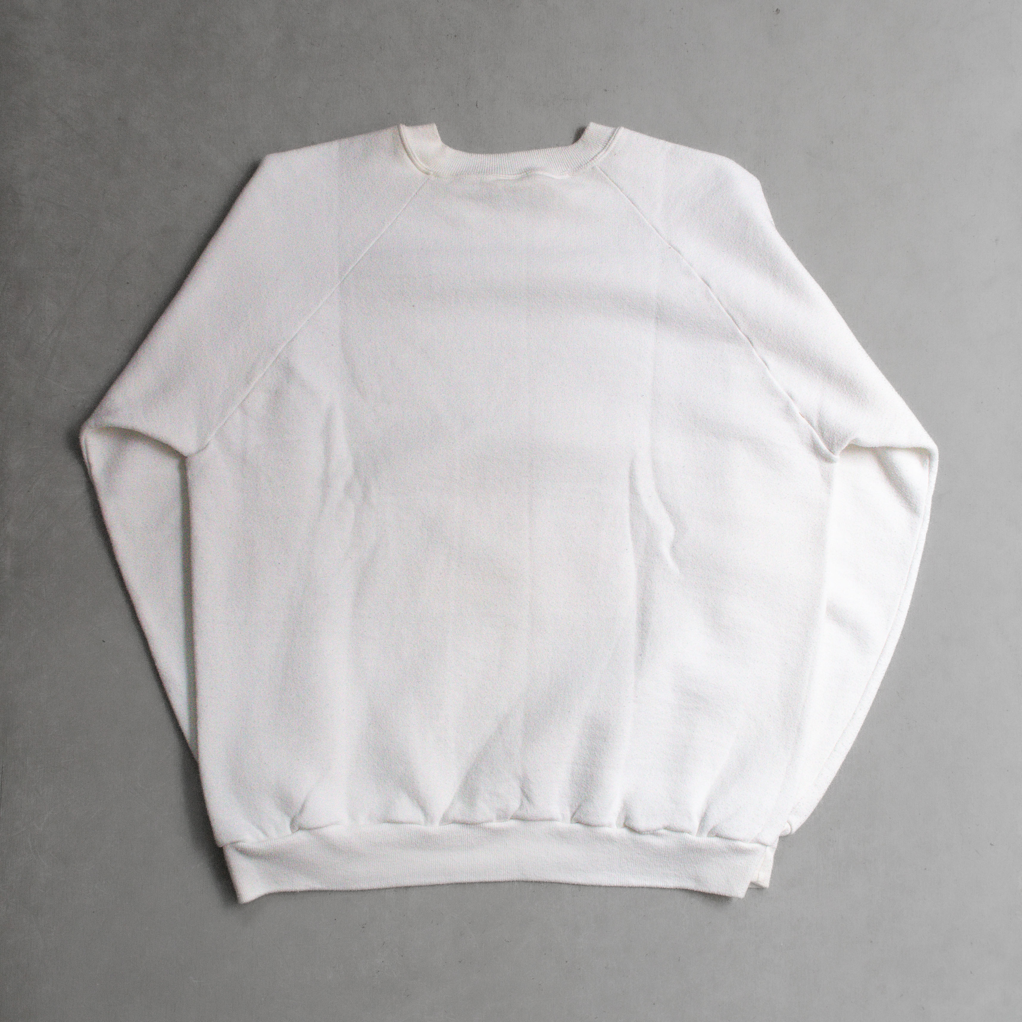 VINTAGE DISNEY SWEATSHIRT 美國製 迪士尼 米奇 白色 長袖 大學T 運動衫 XL