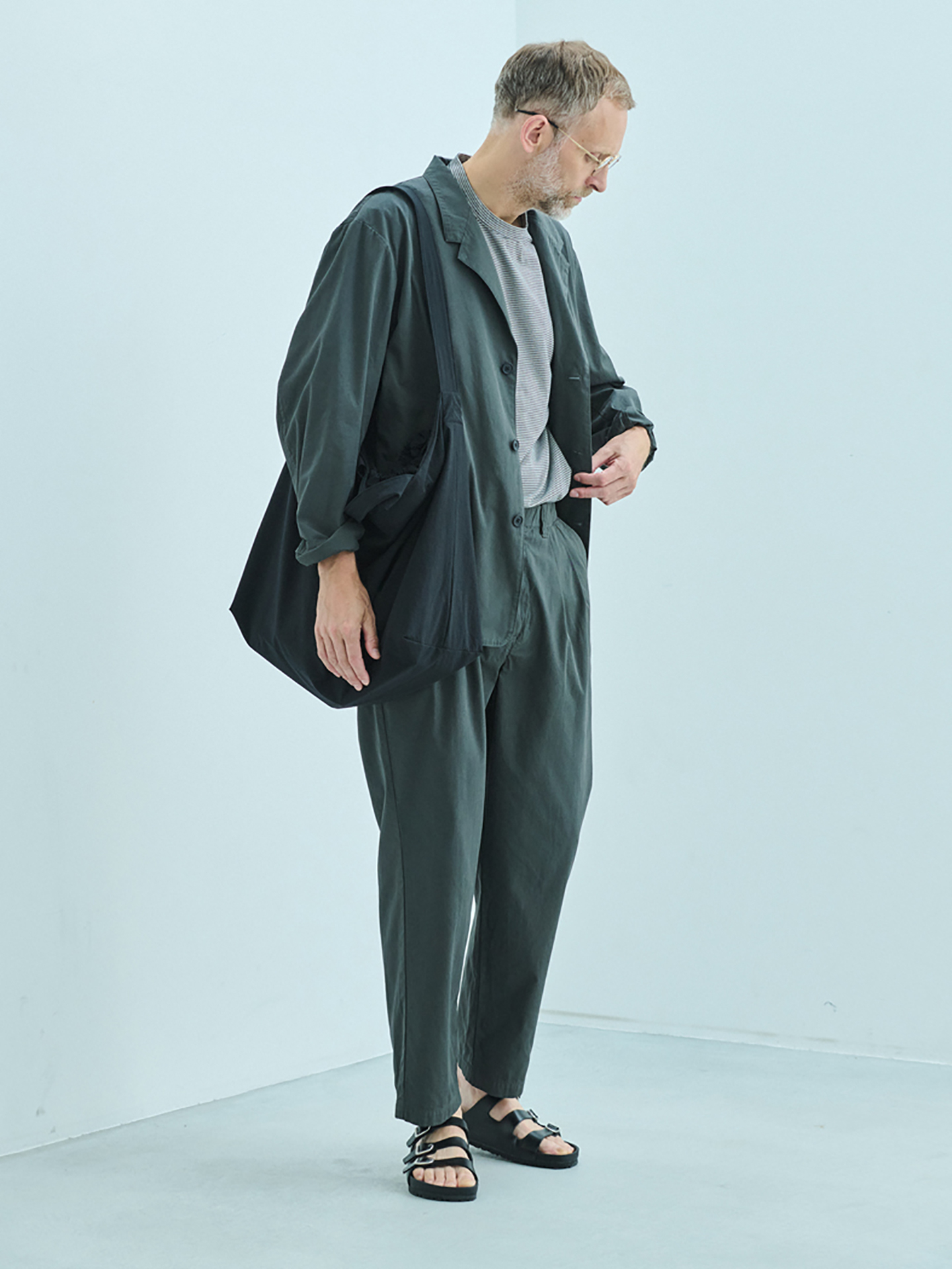 Still By Hand Garment-Dye 2 Pleat Pants PT01261