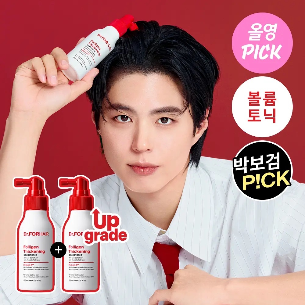 《Olive Young連線》Dr.forhair Folligen Original Tonic Double Pack (120ml+120ml)